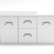 Multi storage drawer combo